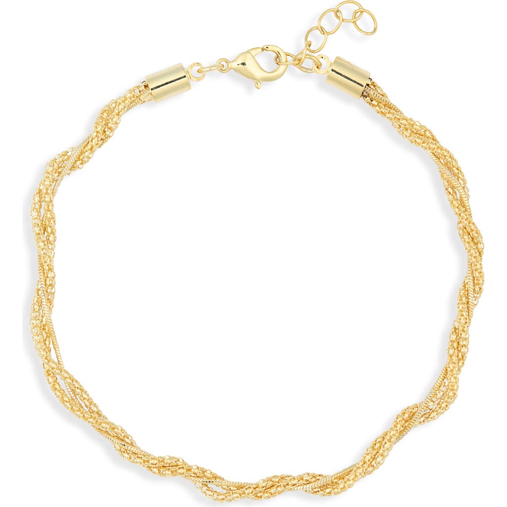 NORDSTROM RACK Demi Fine Twisted Multichain Bracelet in Gold at Nordstrom Rack