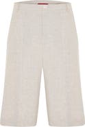 PCFG Daydreamers Linen Look Stitch Detail Shorts
