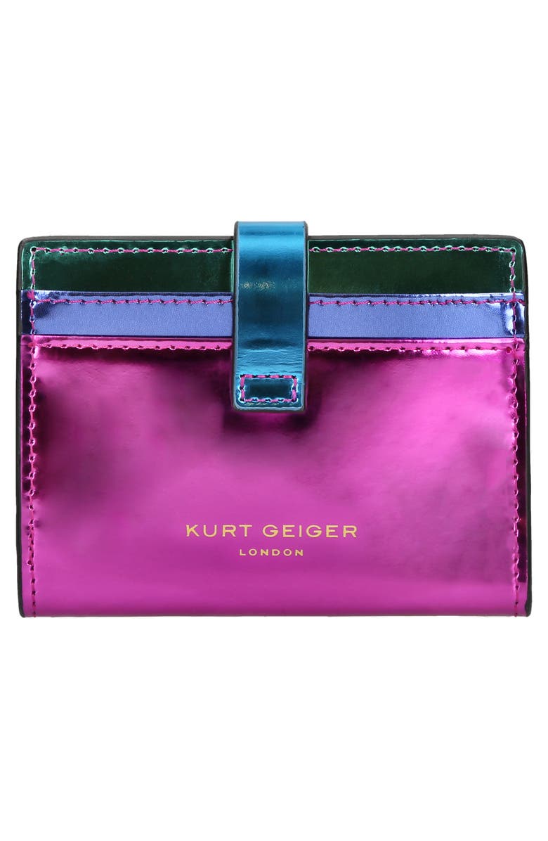Kurt Geiger London Kensington Leather Multi Card Holder, Alternate, color, 