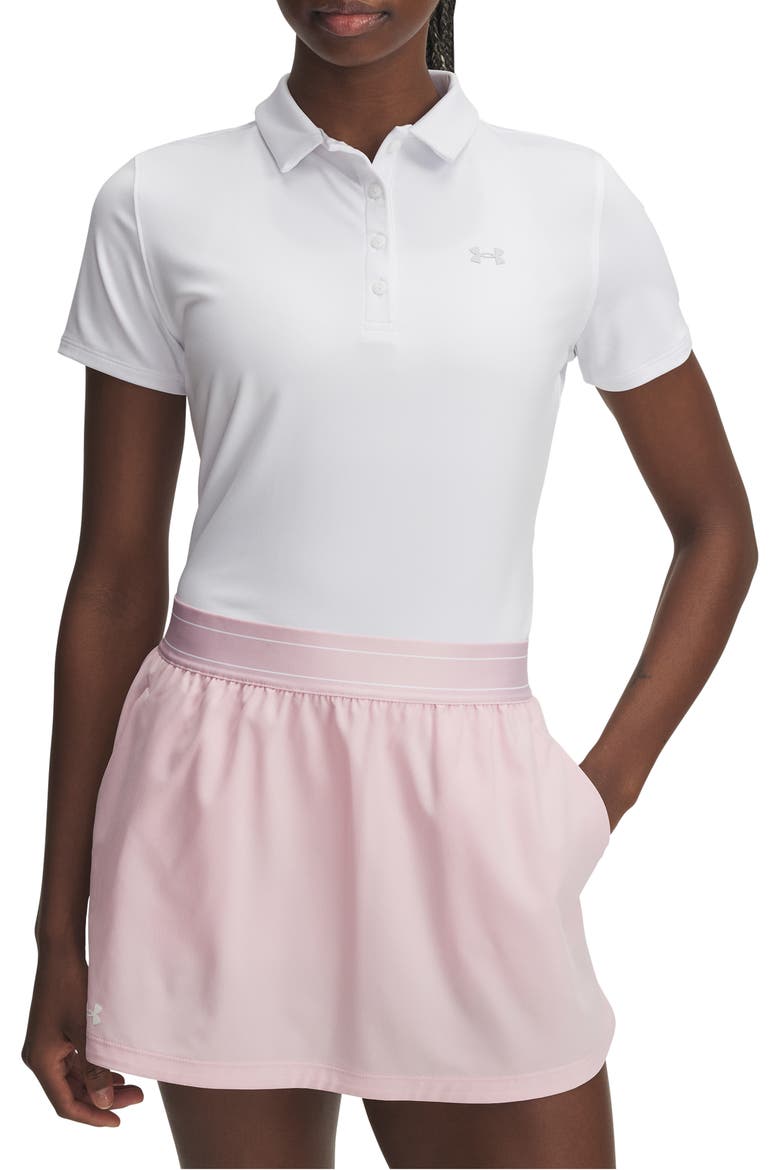 Performance Golf Polo, Main, color, WHITE