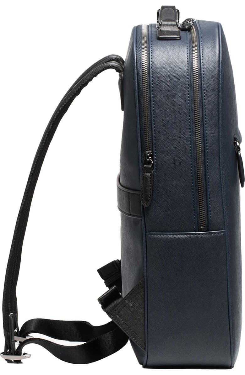 Maverick
Co. Earthen Recycled Leather Backpack, Alternate, color, Navy