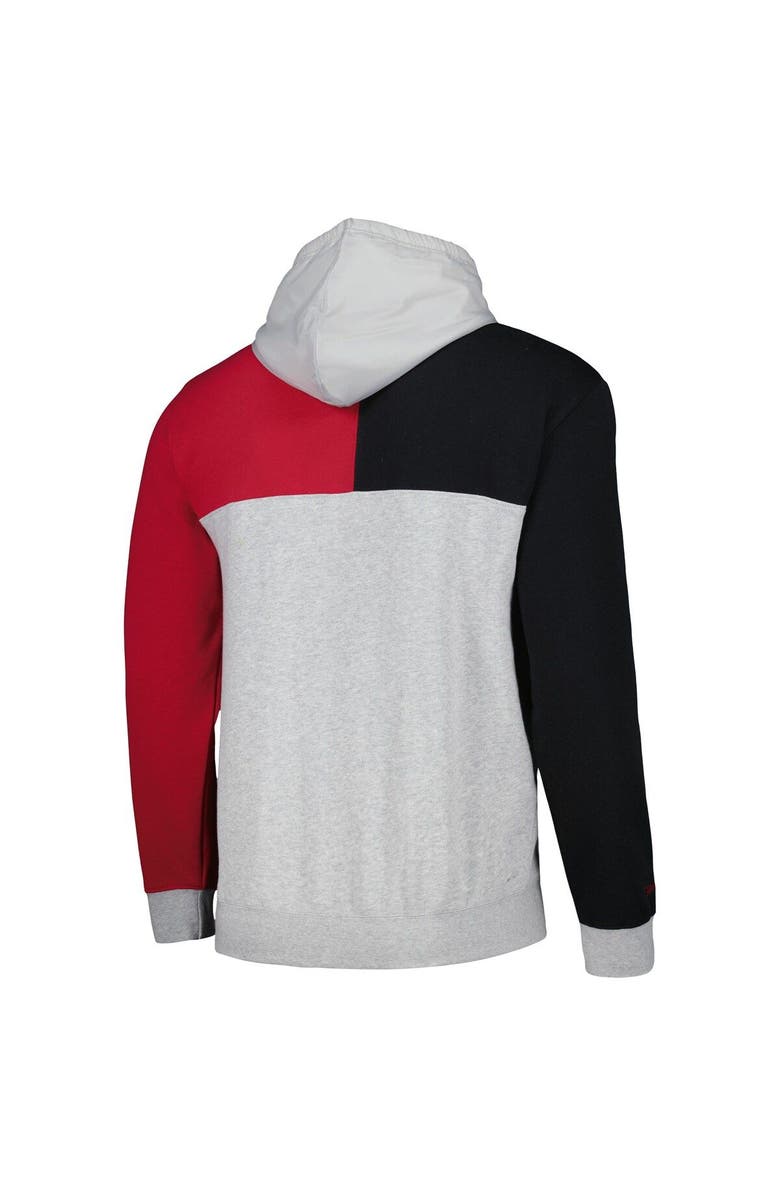 Mitchell & Ness Men's Mitchell & Ness Gray Atlanta United FC Tie Breaker Pullover Hoodie, Alternate, color, Heather Gray