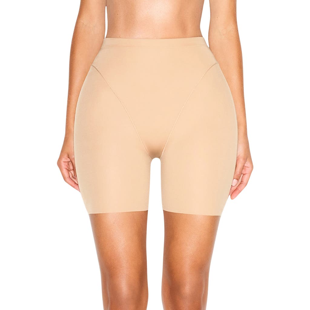 Skims Ultimate Body Butt & Hip Enhancing Shorts In Brown