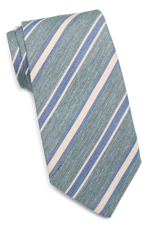 Stripe Silk Tie