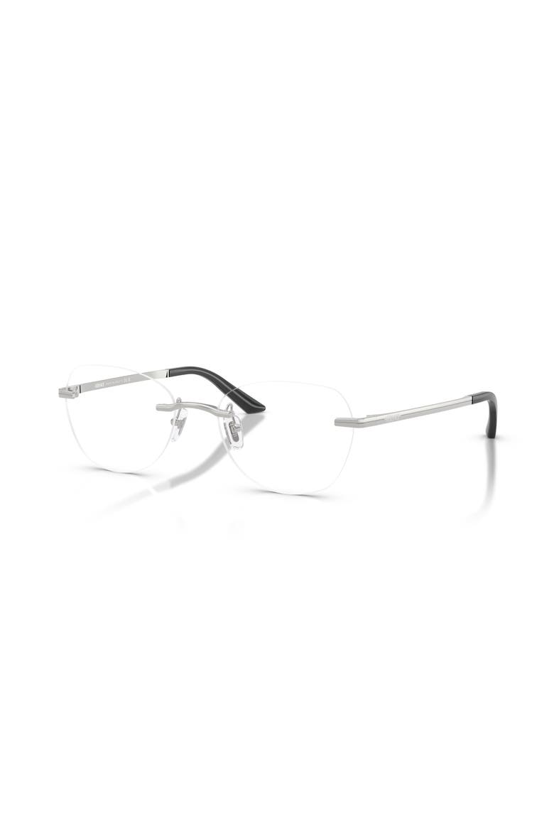55mm Irregular optical glasses, Main, color, Silver