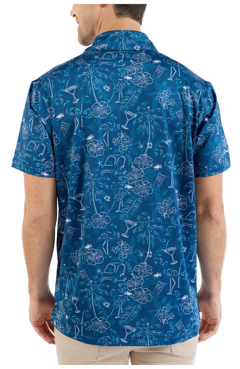 Kenny Flowers The 19th Hole - Navy Golf Shirt, Alternate, color, Navy