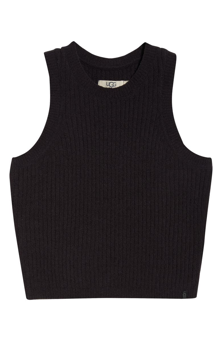 UGG<sup>®</sup> Elaenia Cozy Knit Lite Tank Sweater, Alternate, color, Ink
