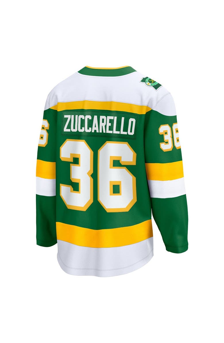 FANATICS Men's Fanatics Branded Mats Zuccarello Green Minnesota Wild Alternate Premier Breakaway Player Jersey, Alternate, color, Green