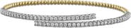 Julianna B. 1 CTW Diamond Bangle 14k Two-Tone