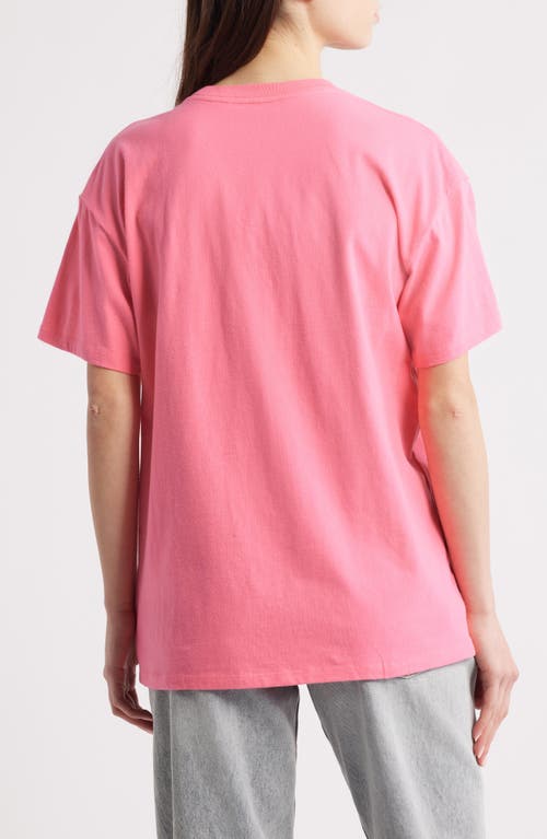 Shop Vinyl Icons California Rodeo Embellished Graphic T-shirt In Rose