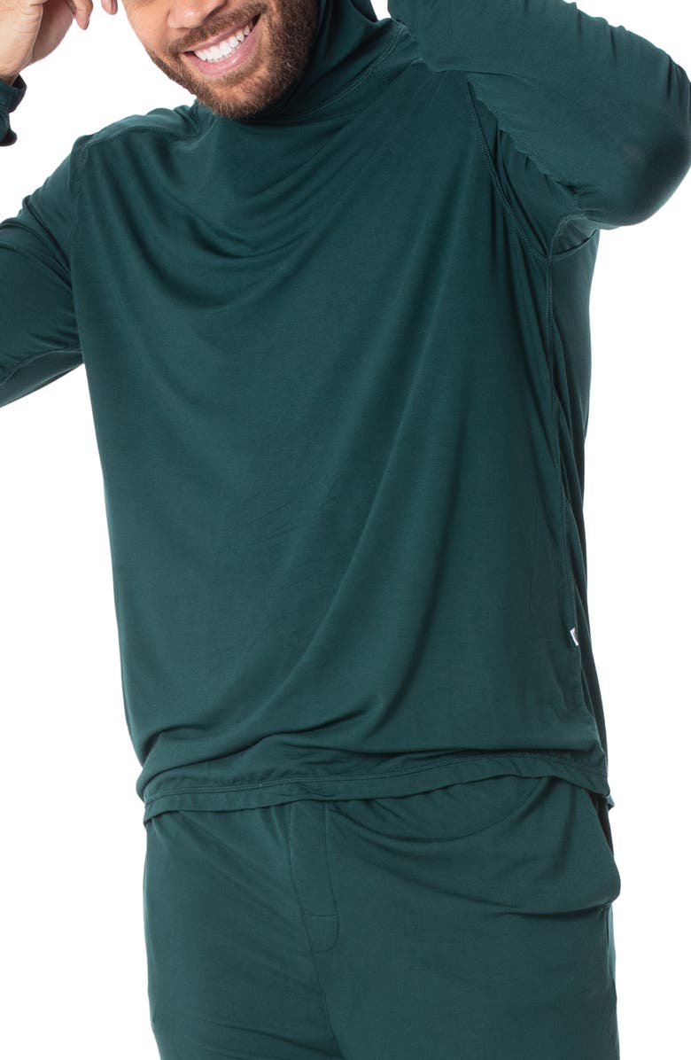 KicKee Pants Hooded Pajama Top, Main, color,