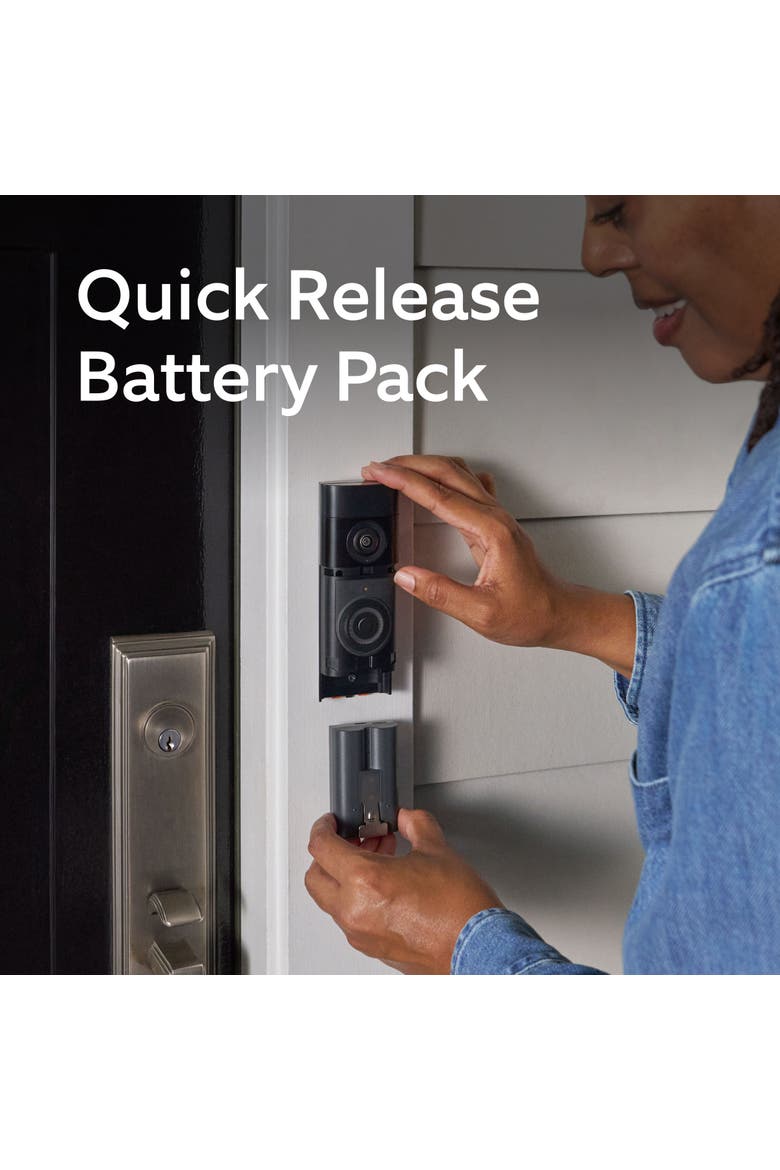 Battery Doorbell Plus 2nd Gen, Alternate, color, Nickel Silver