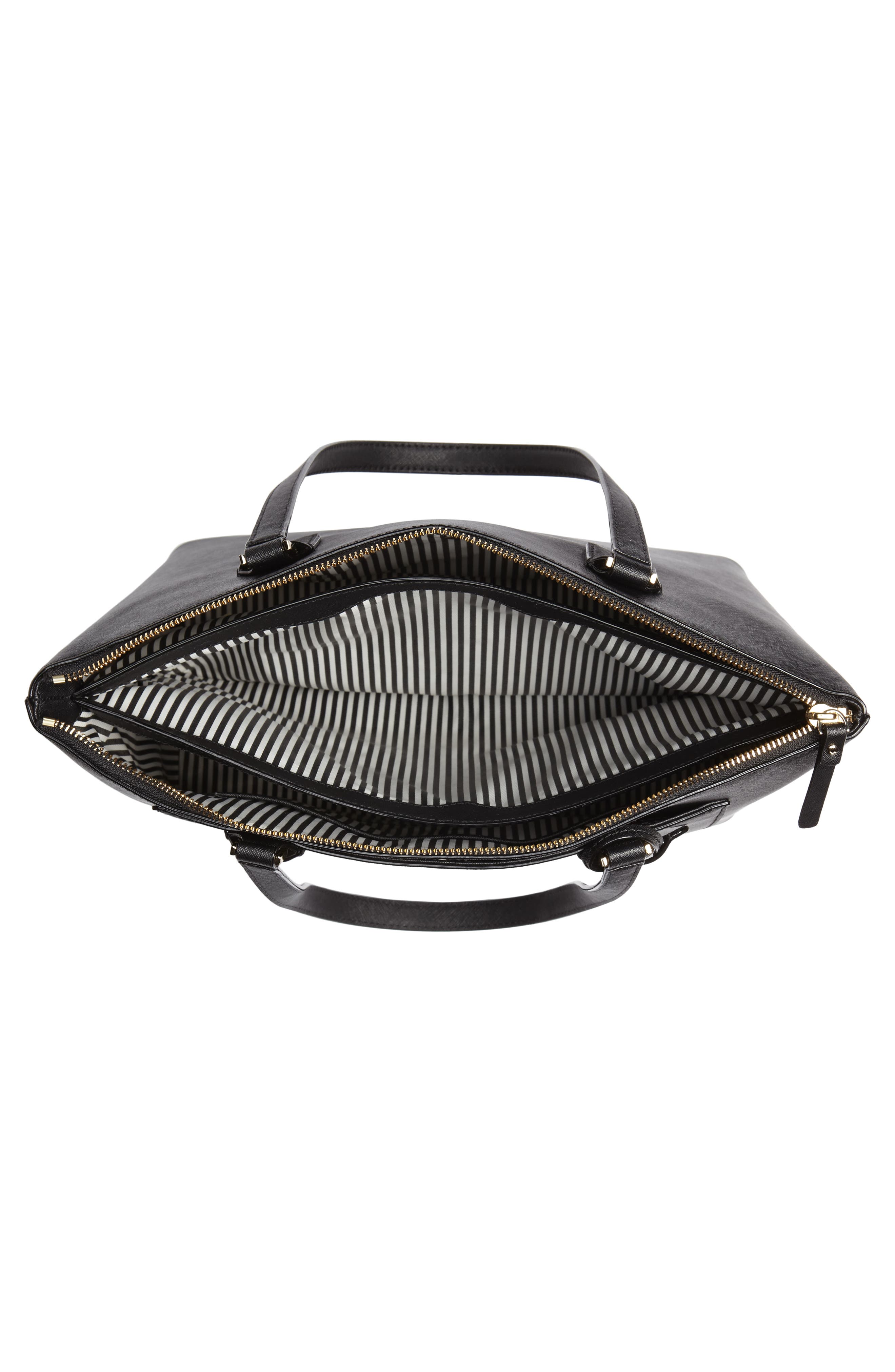 Kate Spade New York cameron street – audrey leather laptop tote, Alternate, color, 