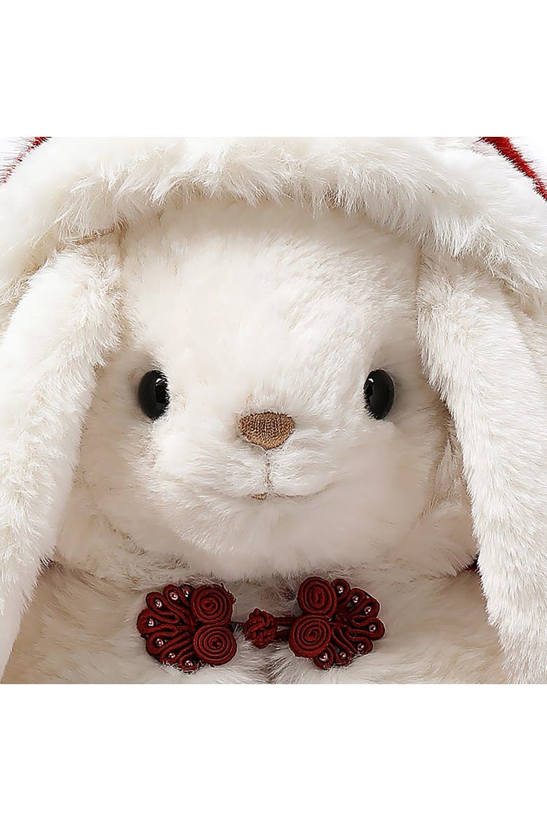 Smiling Rabbit 9.8in Plush, Alternate, color, Multicolored