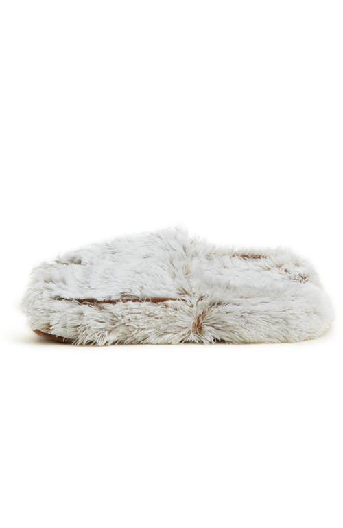 Warmies Marshmallow Plush Slippers In Marshmallow Beige
