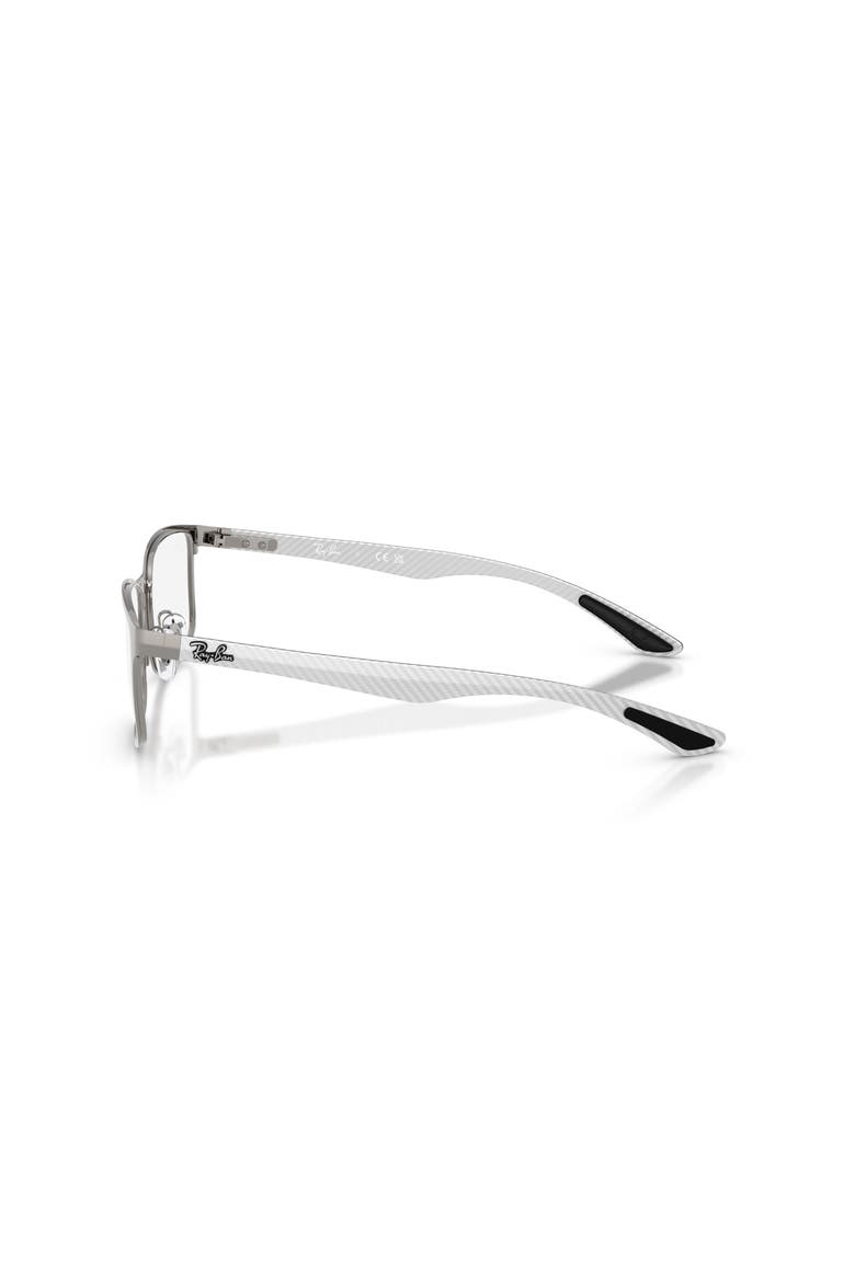 55mm Rectangle optical glasses, Alternate, color, Grey