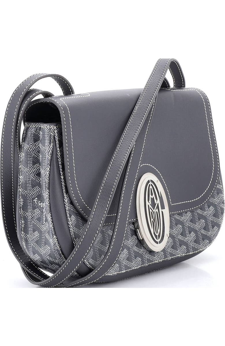 Pre-Owned Goyard 233 Bag Coated Canvas and Leather, Alternate, color, Gray