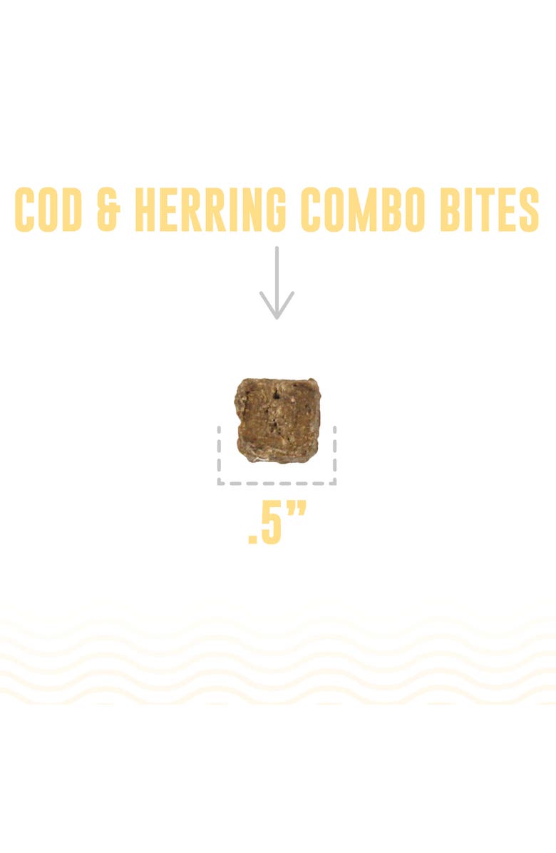 ICELANDIC+ Cod
Herring Combo Bites Dog Treat 3.0Oz Bag, Alternate, color,