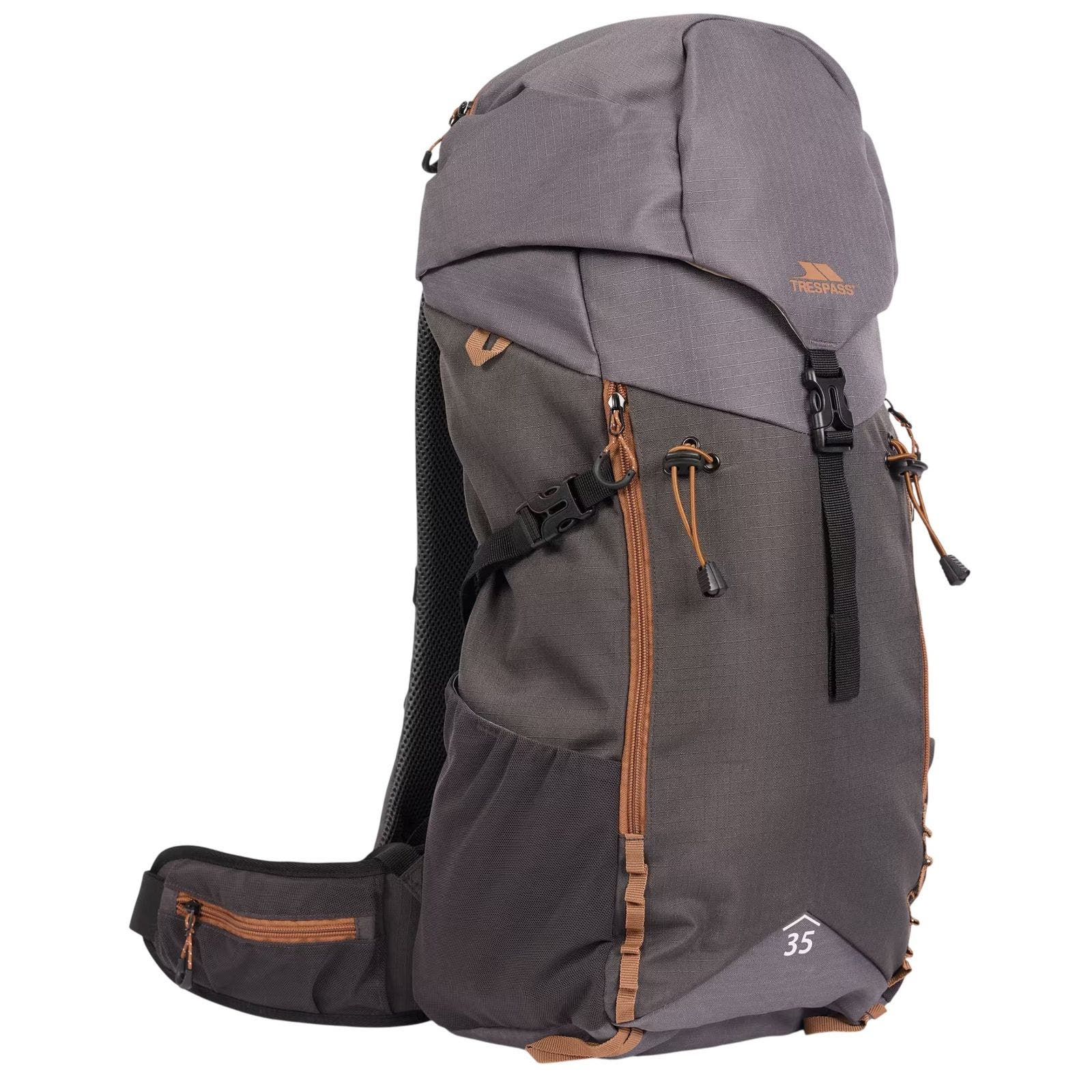 Pass 9.2gal Hiking Backpack, Alternate, color, Dark Grey