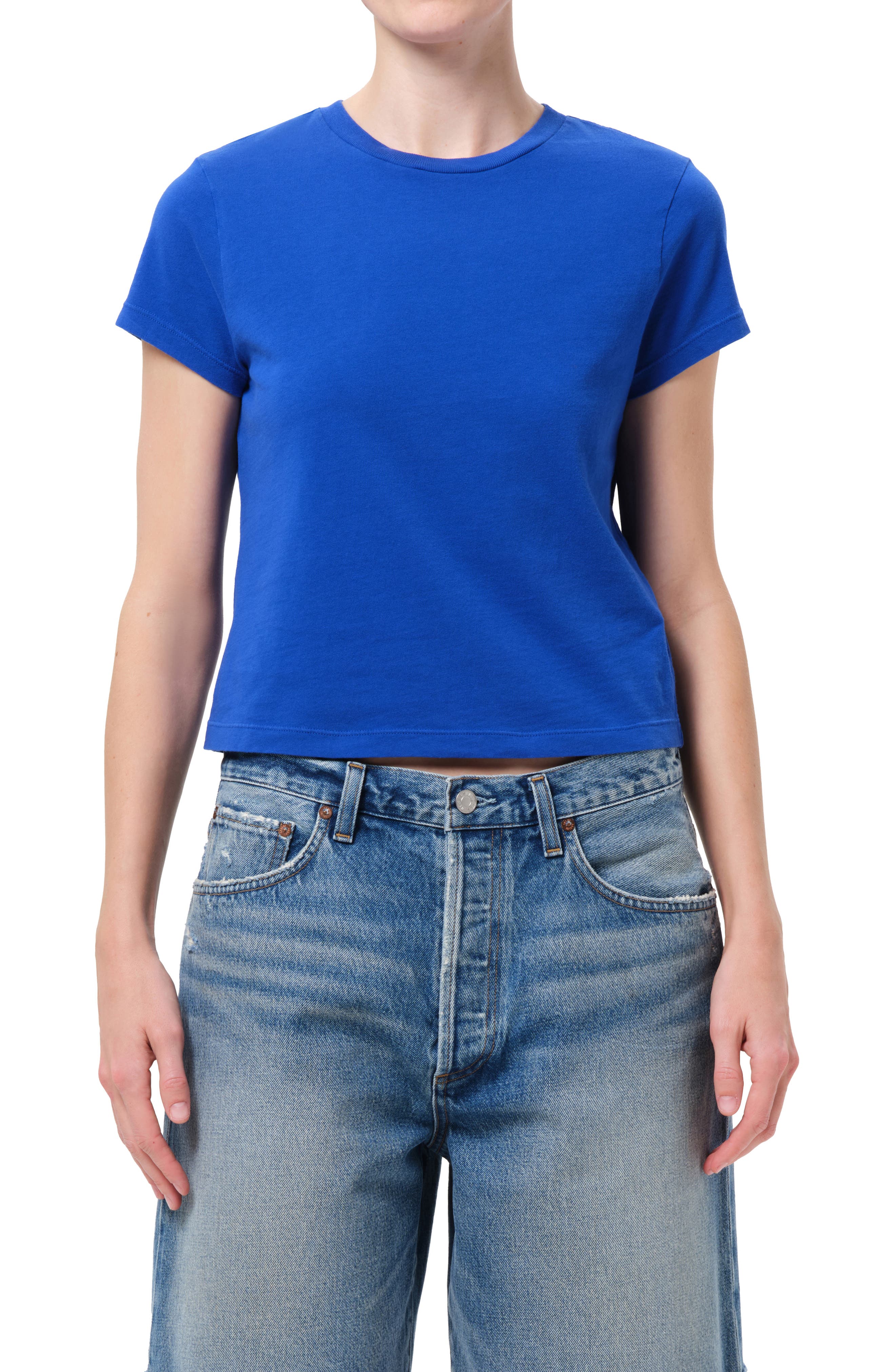 Adine Shrunken Supima Cotton T-Shirt - image 3