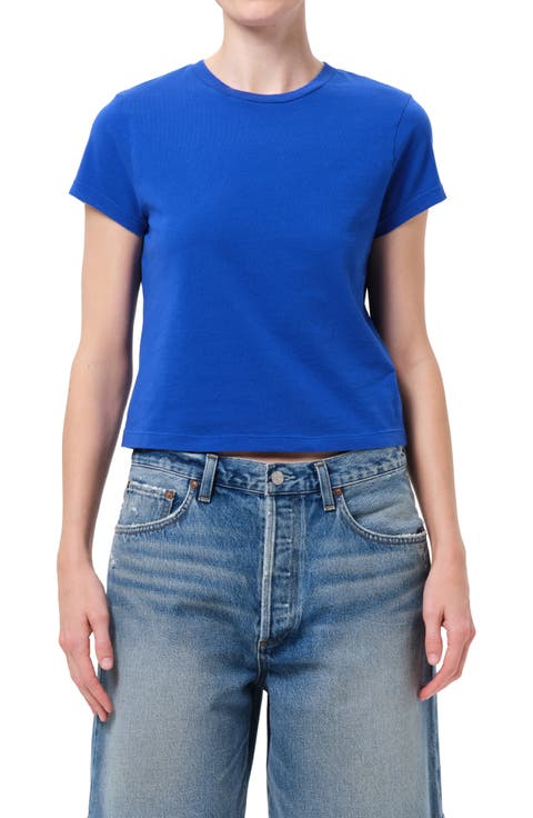 Adine Shrunken Supima® Cotton T-Shirt