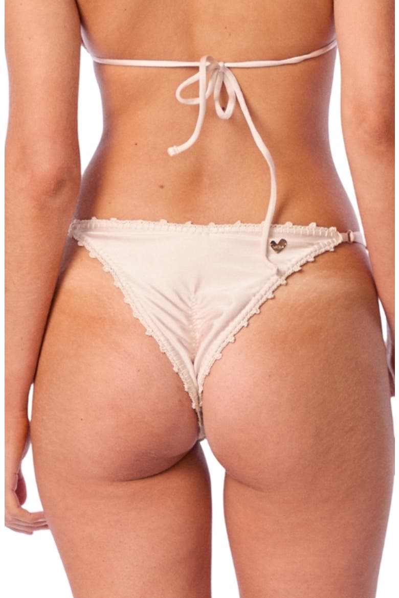 Rose Crochet Bikini Bottoms, Alternate, color, BEIGE