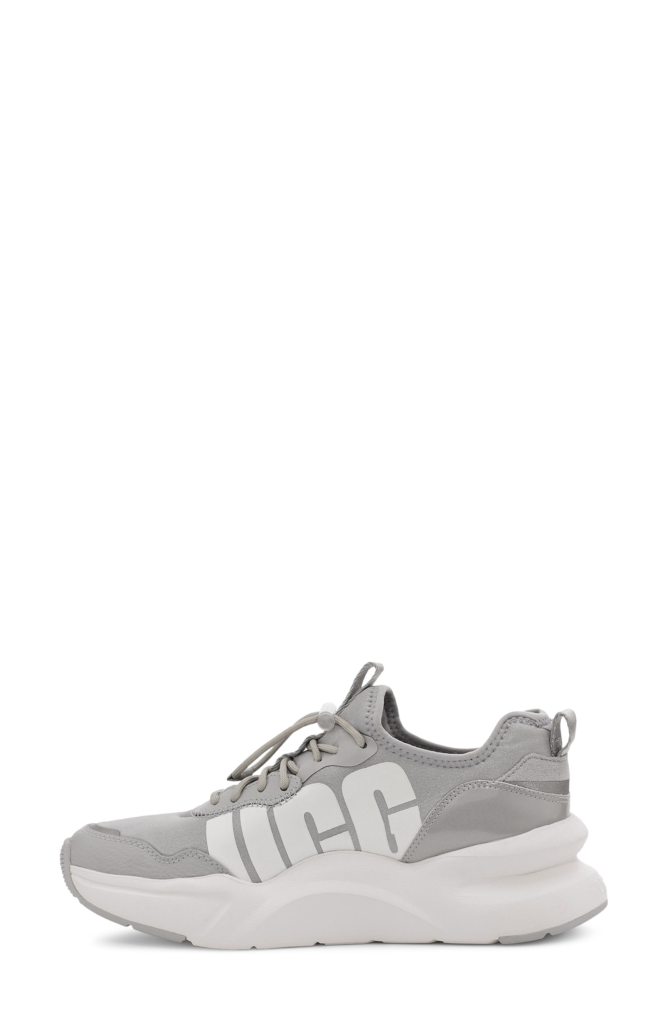 La Daze Sneaker, Alternate, color, SILVER METALLIC