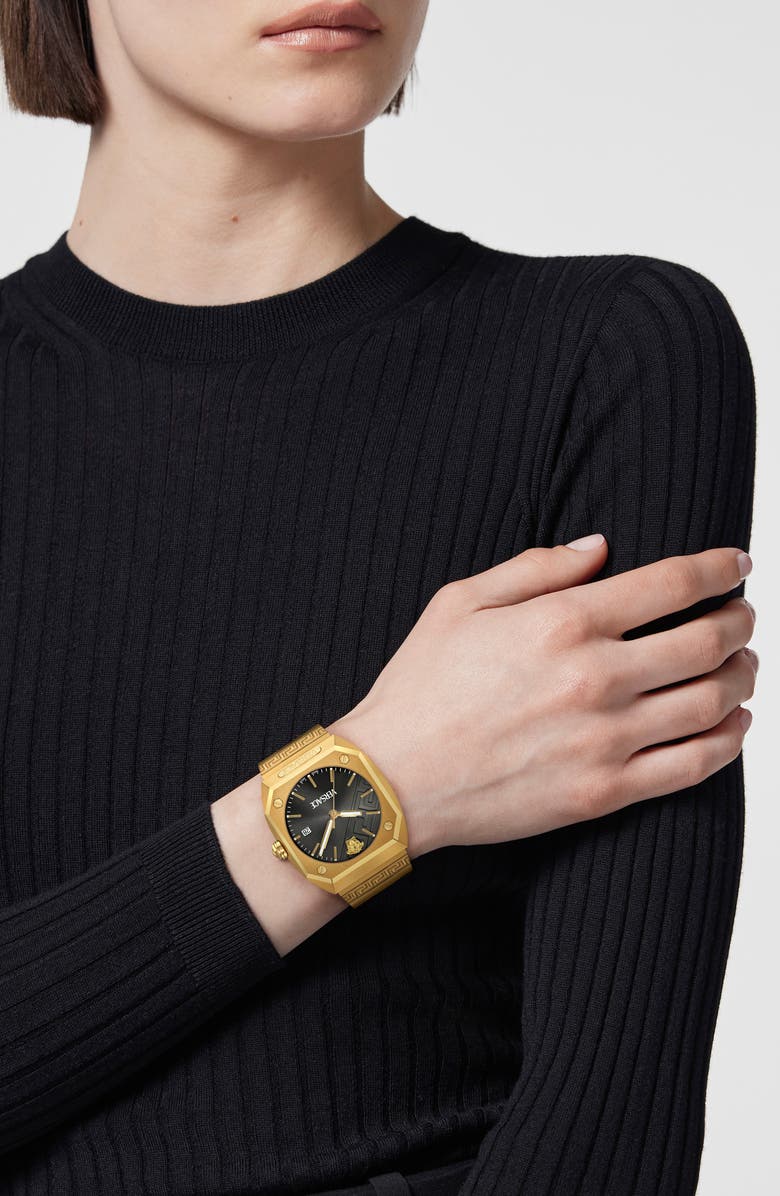 Versace Antares Bracelet Watch, 44mm x 41.5mm, Alternate, color,