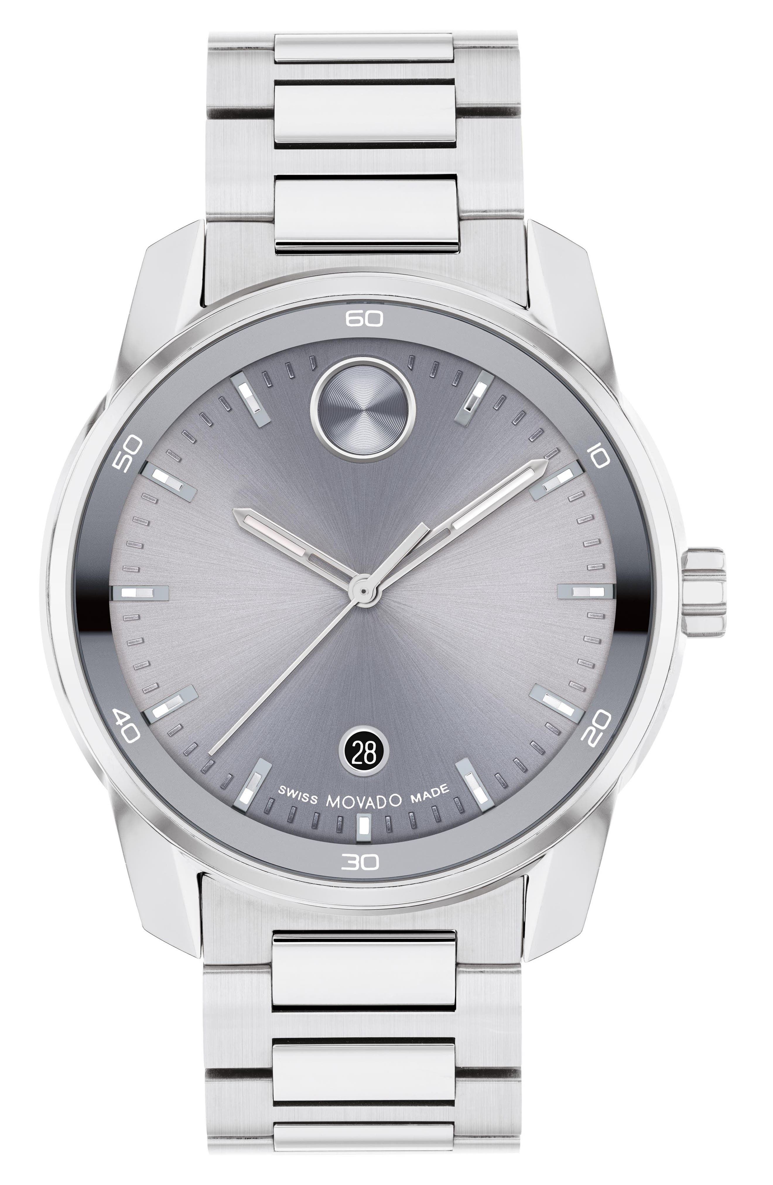 Bold Verso Bracelet Watch, 42mm
