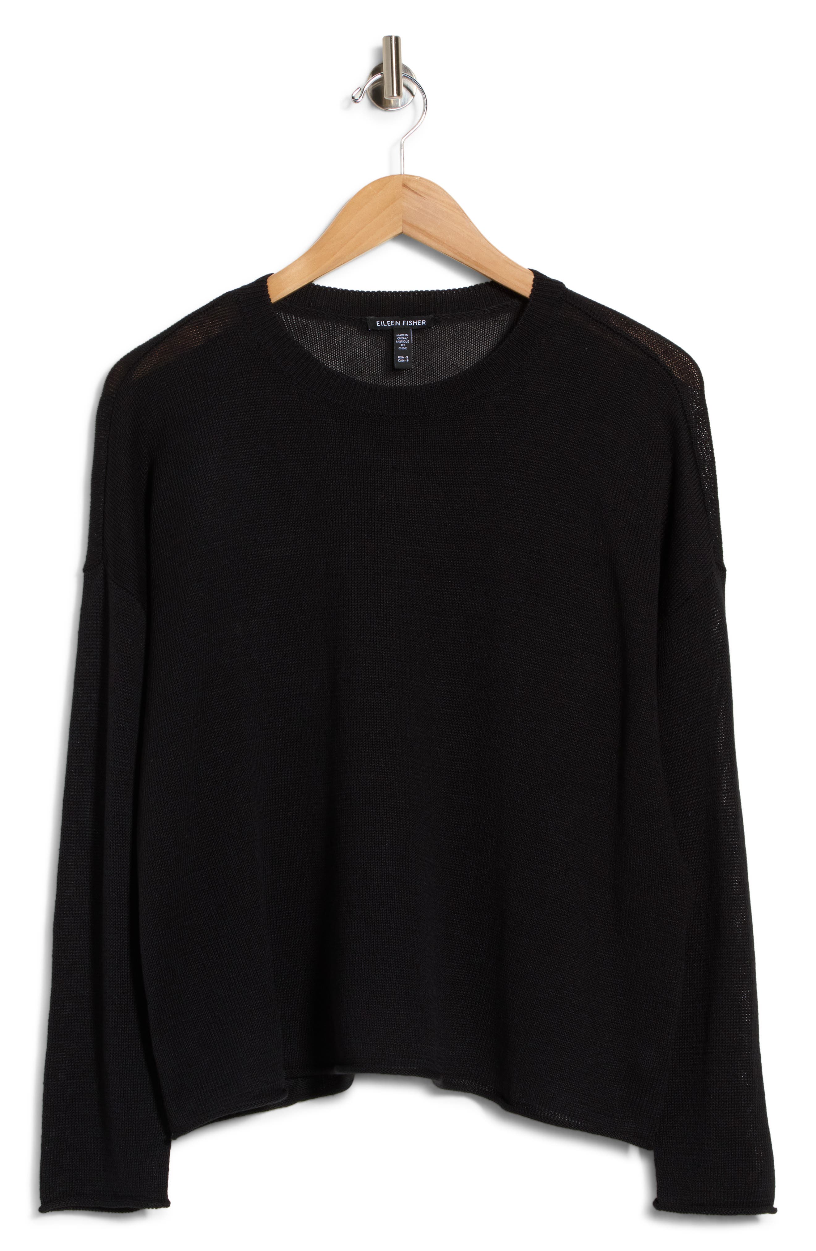 Crewneck Organic Linen & Organic Cotton Sweater