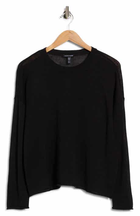 Crewneck Organic Linen & Organic Cotton Sweater