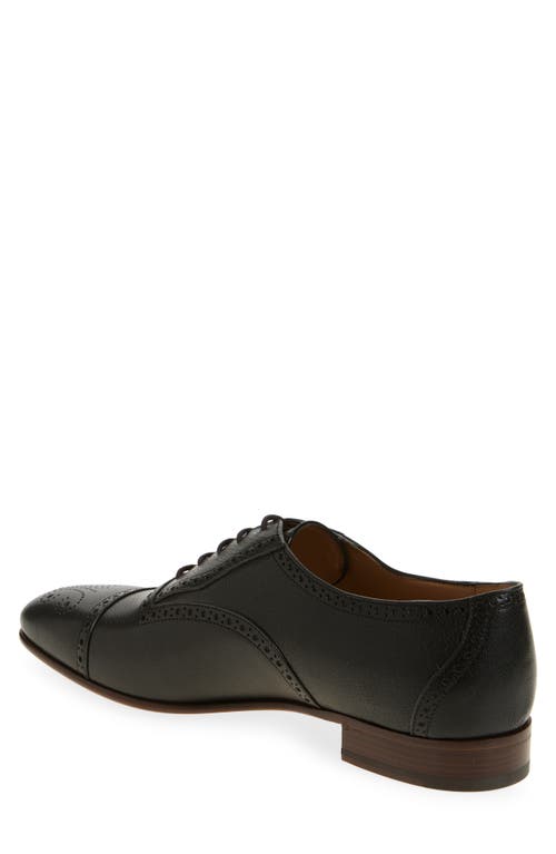 Valentino Garavani Wingtip Oxford In Nero