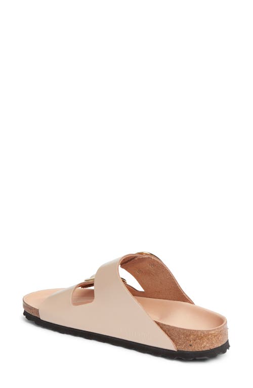 Birkenstock Open-toe Slip-on Buckled Leather Sandals In Animal Print