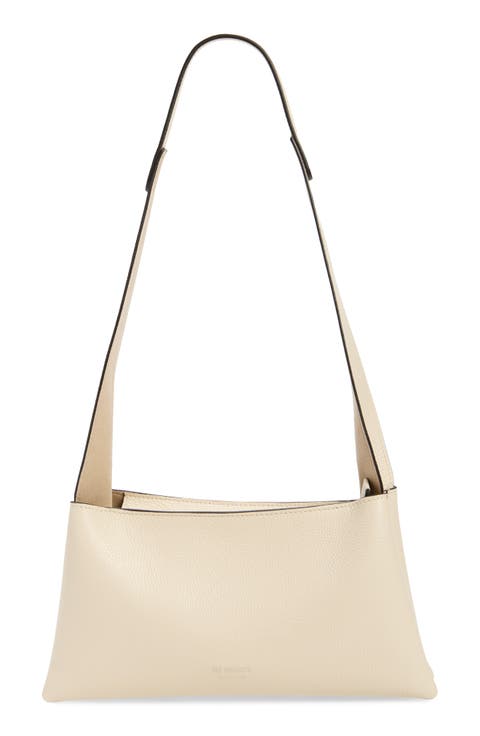 Small Nessa Leather Shoulder Bag