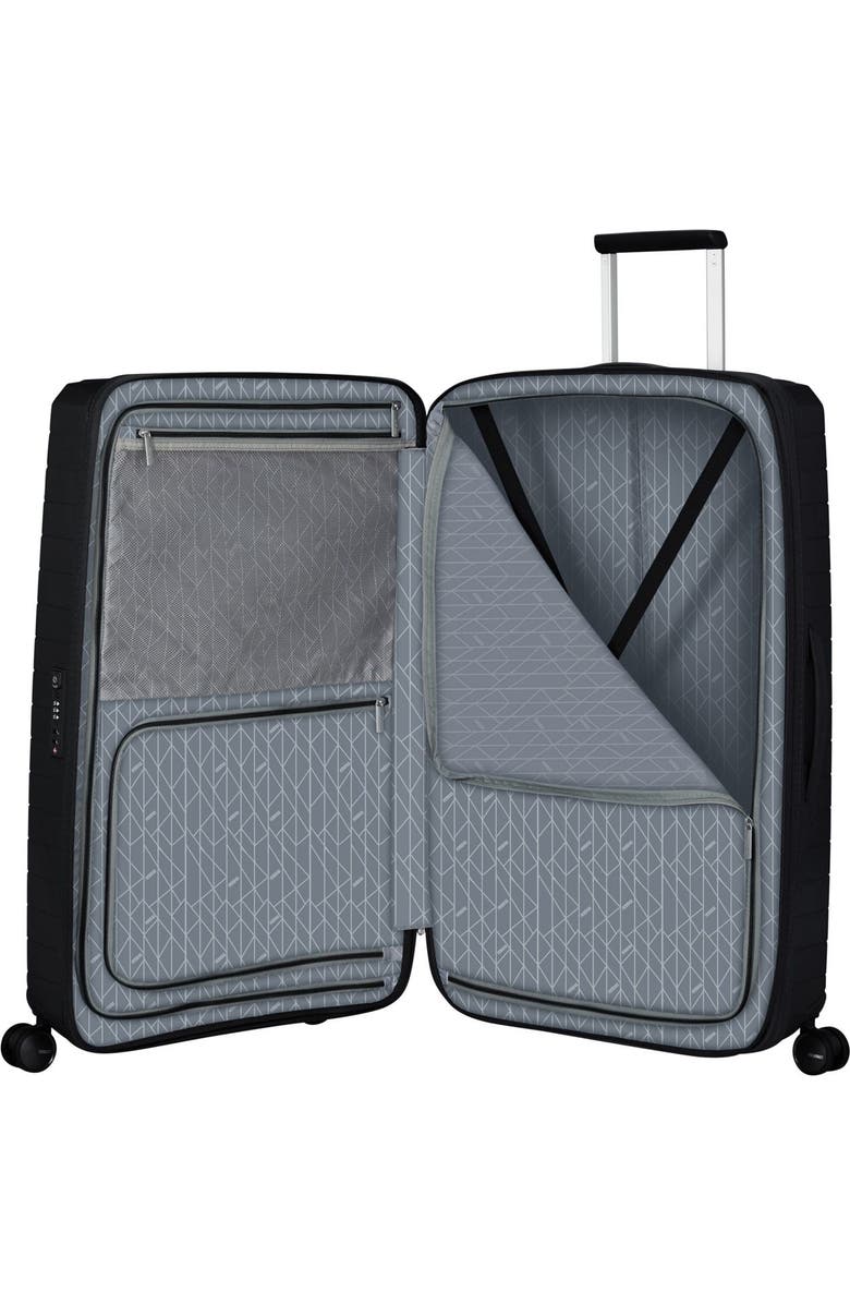AMERICAN TOURISTER Fastfoward Expandable Hardside 30" Checked Spinner, Alternate, color, Flash Black