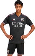 adidas Men's adidas Black Olympique Lyonnais 2026/27 Third Replica Jersey