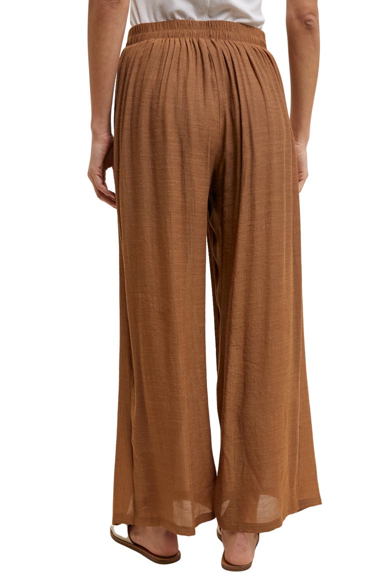 Tulip Drawstring Pants, Alternate, color, CAMEL