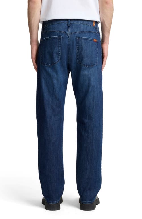 7 For All Mankind Modern Straight Fit Jeans In Proper In Blue