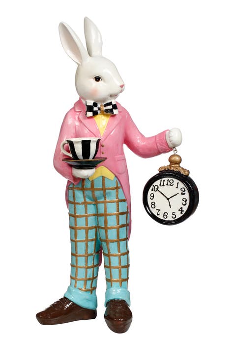 Rabbit with Clock