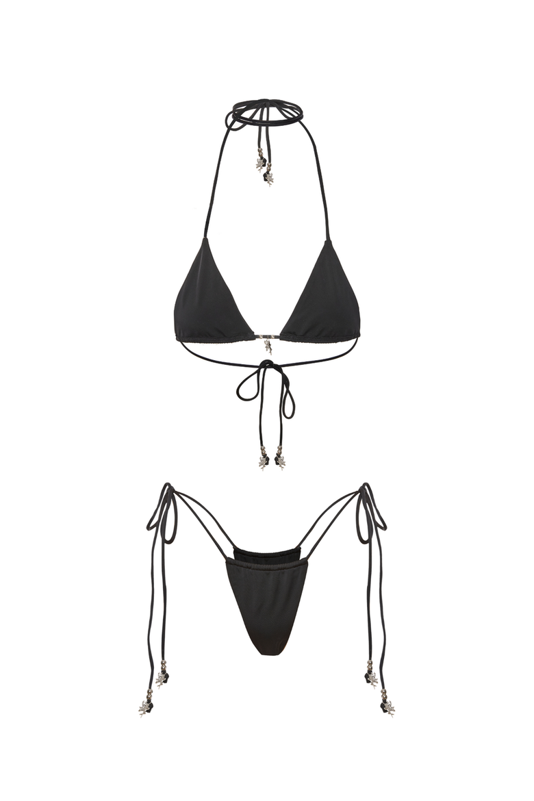 FAIRY ICON BIKINI, Alternate, color, Black