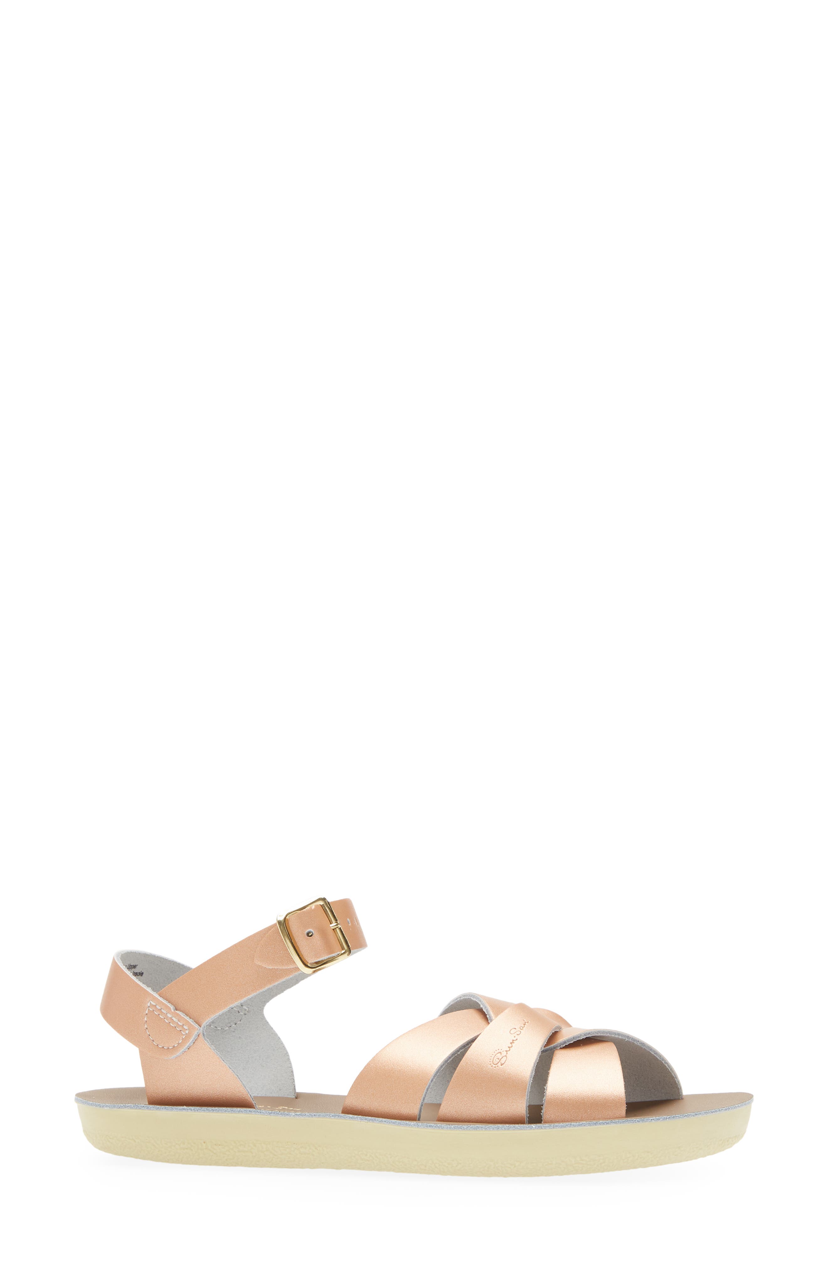 Salt Water Sandals by Hoy Sun San<sup>®</sup> Swimmer Sandal, Alternate, color, 220 Rosegold