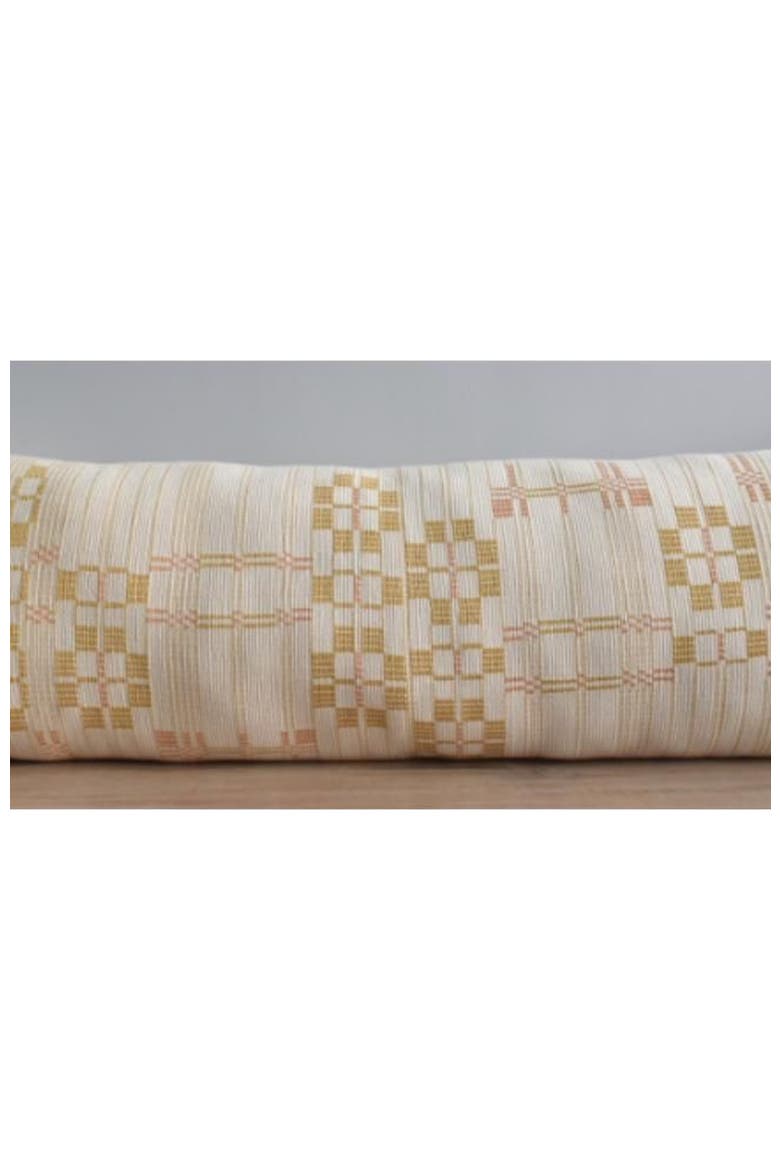 Chingchen Handwoven Long Lumbar - Cover, Alternate, color, Beige