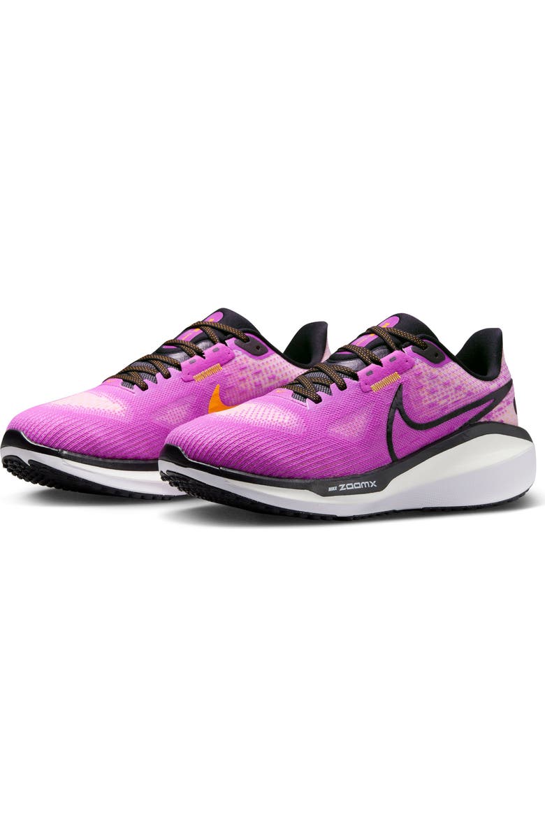 Nike Zoom Vomero 17 Road Running Shoe, Main, color, Violet/ Black
