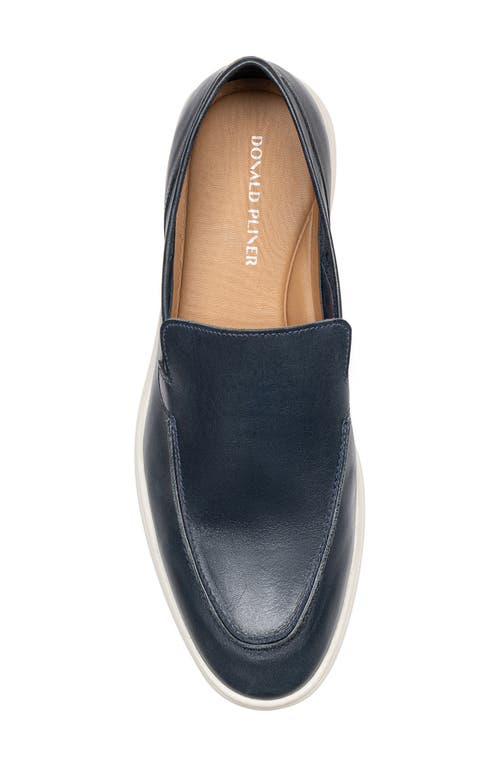 Donald Pliner Corso Slip-on Loafer In Navy/navy