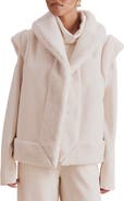 Splendid x Cellajaneblog Faux Shearling Vest