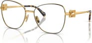 Miu Miu 56mm Pilot optical glasses