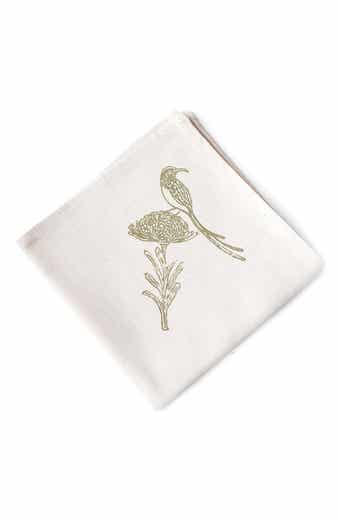 FRENCH HOME Sugarbird Cotton Twill Dinner Napkins