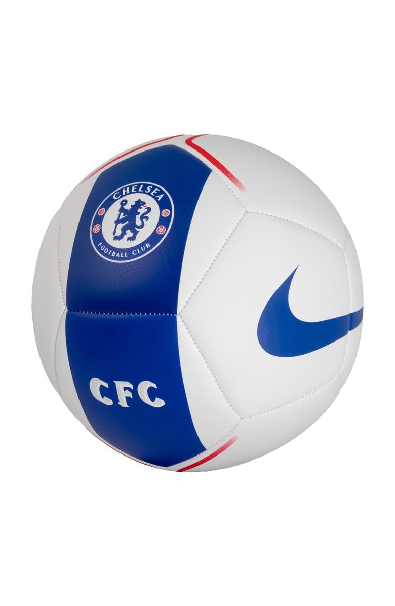 Nike Chelsea 2025 Pitch Soccer Ball, Main, color, White
