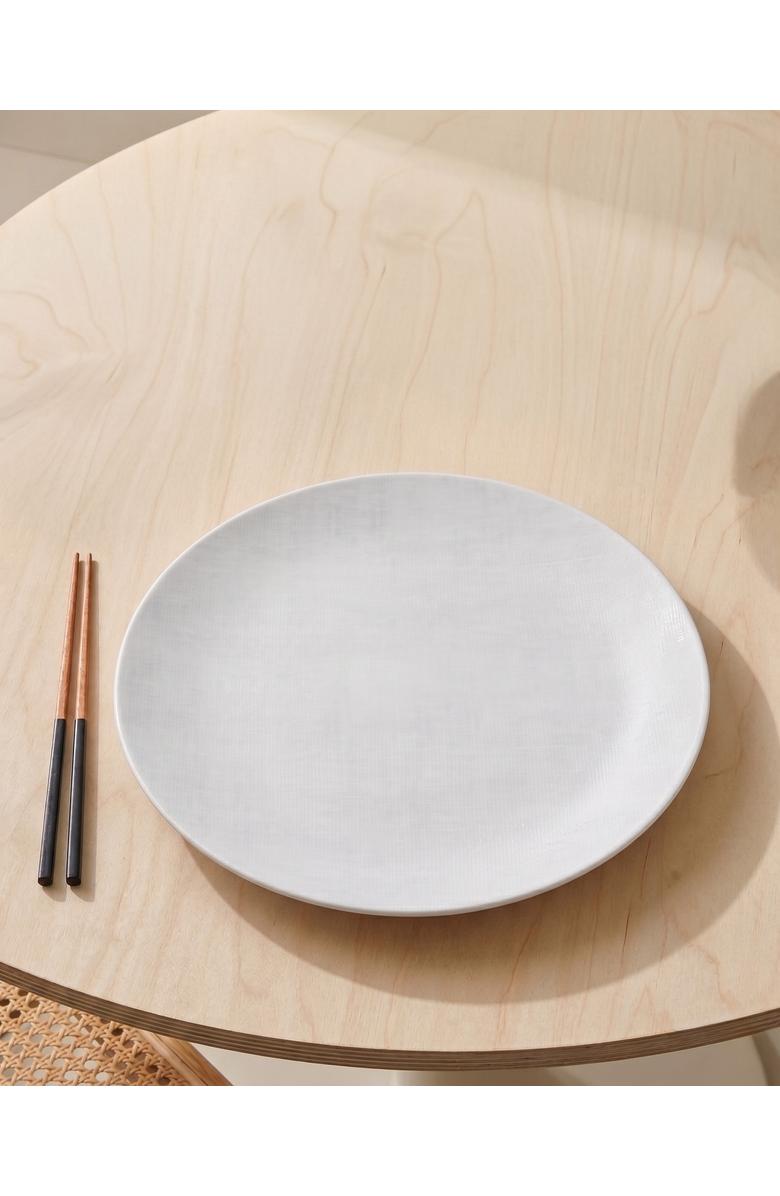 Hankook 1943 Yeon Dinner Plate, Alternate, color, White