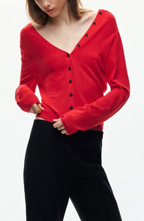 Button Front Cardigan